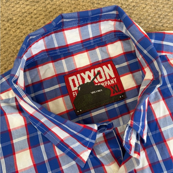 DIXXON Flannel Company Victory Mens Plaid Button Up Shirt Bamboo Blend Size XL - Picture 4 of 8